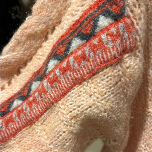Free People Peach Knit Sweater - Picture 6 of 8